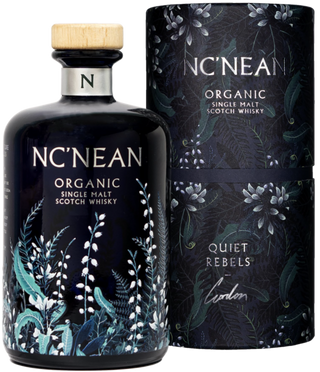 Whisky escocés orgánico de pura malta Quiet Rebels de Nc'Nean