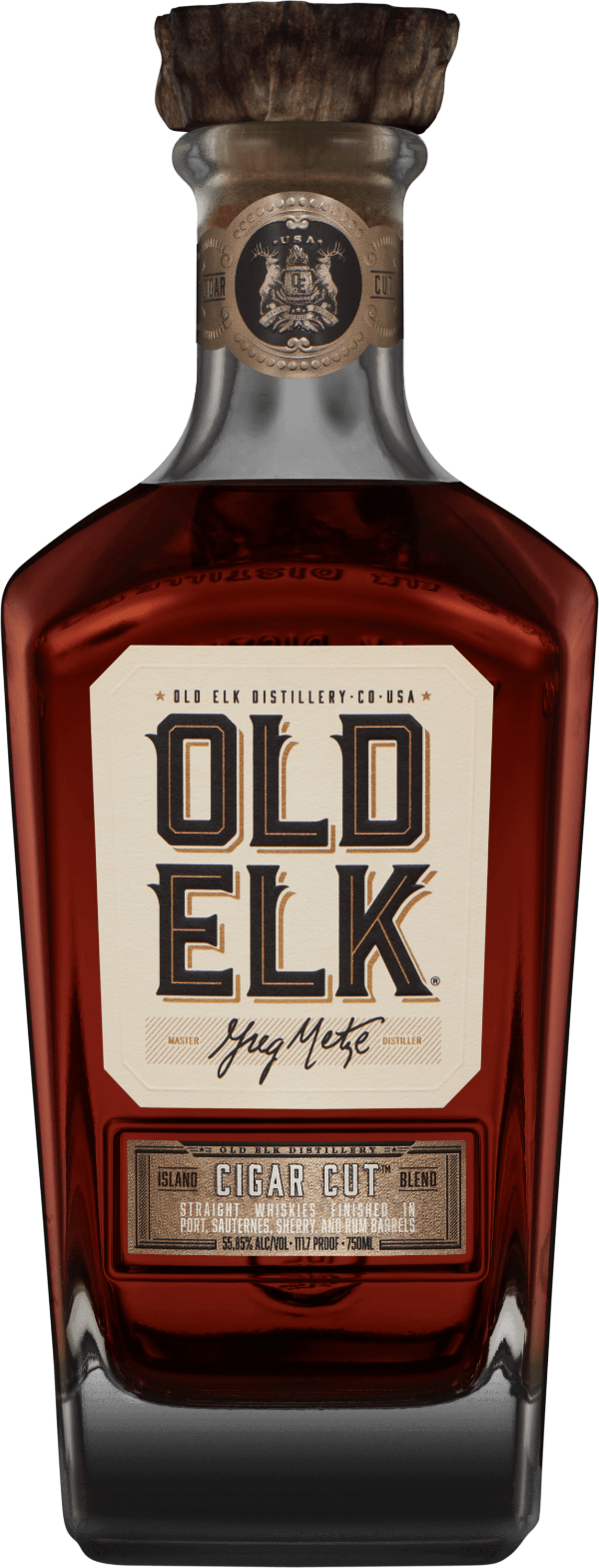 Old Elk Cigar Cut Bourbon Whiskey