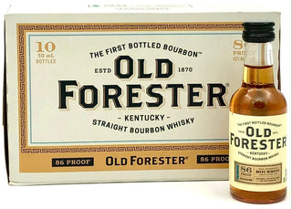 Old Forester 86 Proof Bourbon (50ml 10-Pack)