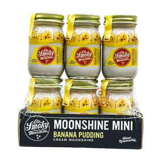 Ole Smoky Banana Pudding Cream Moonshine (50ml 6-Pack)