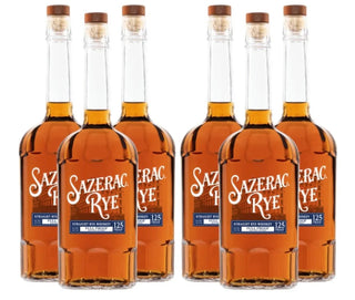 Sazerac Rye Full Proof Straight Rye Whiskey Bundle 6 x 750ml