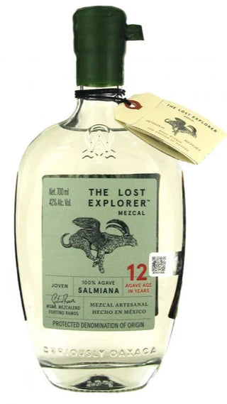 Mezcal Salmiana de la Planta de Agave de 12 Años del Explorador Perdido