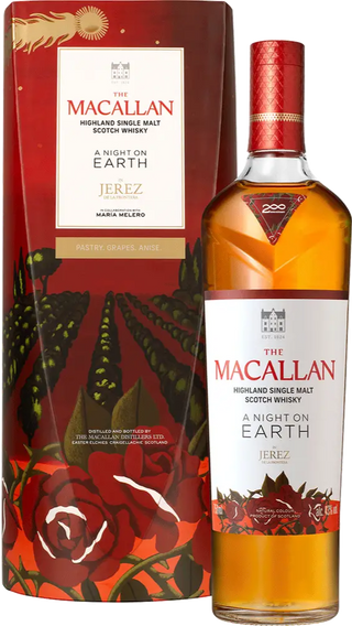The Macallan A Night on Earth in Jerez Highland Single Malt Scotch Whisky 750ml.