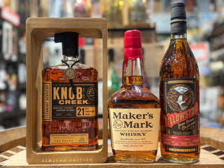 The Powerhouse Trio - Knob Creek 21y limited edition, Maker’s Mark, and Yellowstone handpicked Collection Bundle 3 x 750ml