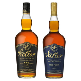 Weller Bourbon Bundle – 12 Year Old & Full Proof Kentucky Straight Bourbon Whiskey 2 x 750m