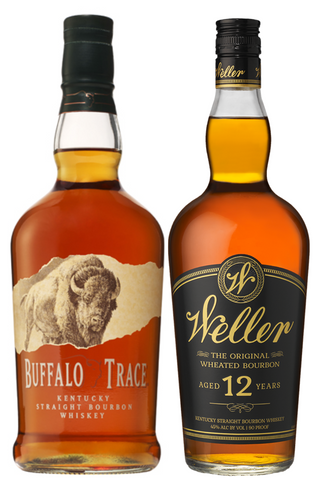 Weller 12 Year Bourbon & Buffalo Trace Bourbon Bundle – 2 Bottle Pack (750ml Each)