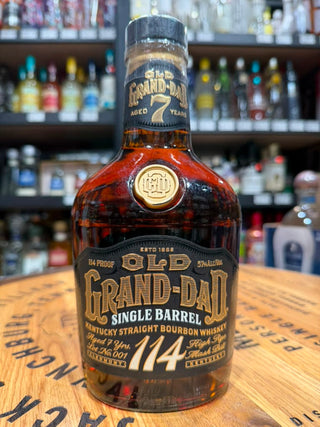 Old Grand-Dad Single Barrel Kentucky Straight Bourbon Whiskey Aged 7 Years 750ml