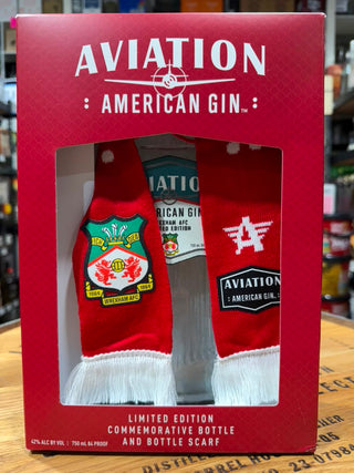 Aviation American Gin Limited Edition Commemorative Bottle & Bottle Scarf Gift Set 750ml