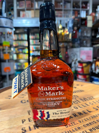 Maker's Mark Cask Strength Handmade Bourbon Whiskey "Made for the Brave" 750ml