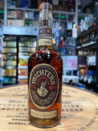 Michter’s Barrel Strength Sour Mash 2026 Limited Release 750ml