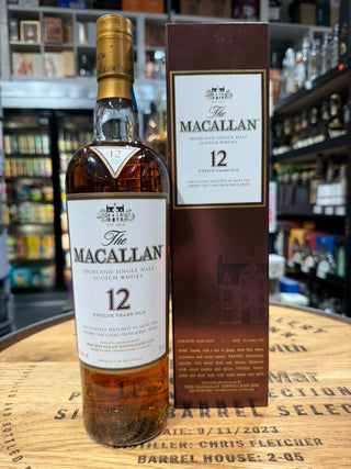 The Macallan 12 Year Old Sherry Oak 750 ml