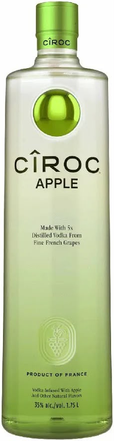 Ciroc Apple Flavored Vodka 1.75L