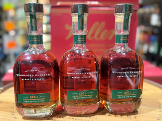 Woodford Reserve Barrel Strength Rye Limited Edition 125.1 Proof 3 × 700 ml