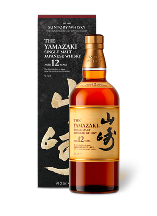 Yamazaki 12 Year Old Single Malt Japanese Whiskey
