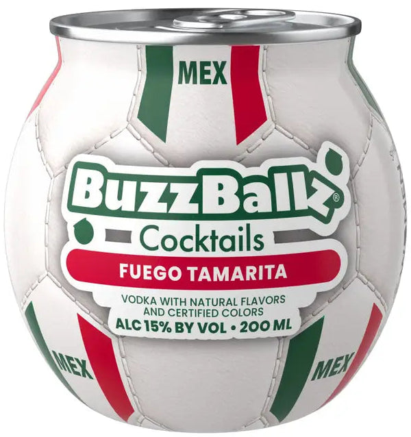 BuzzBallz Fuego Tamarita Chiller Cocktail 200ml