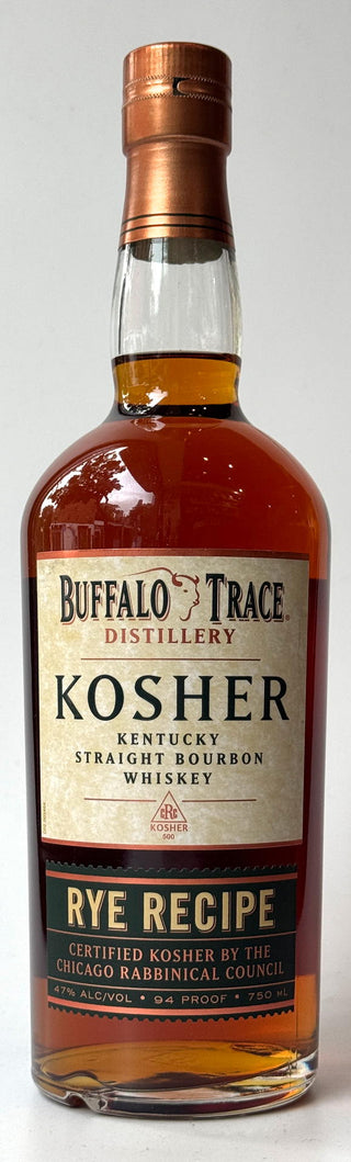 Whisky de centeno puro kosher de la destilería Buffalo Trace