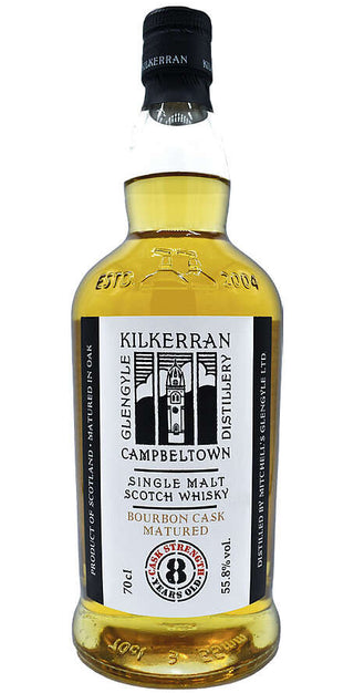 Kilkerran 8 Year Old Cask Strength Bourbon Cask (2026 Release)