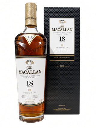 The Macallan 18 Year Old Sherry Oak 2018 Release 750 ml