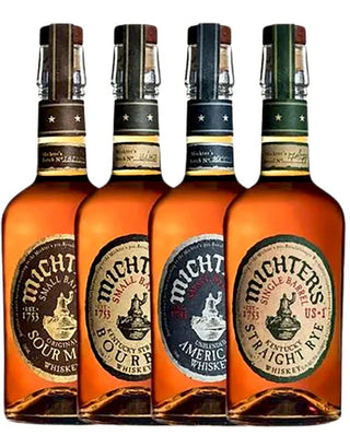 Michter’s US★1 Heritage Bundle - Straight Rye, American, Bourbon, Sour Mash Bundle ( 4 Packs x 750ml)