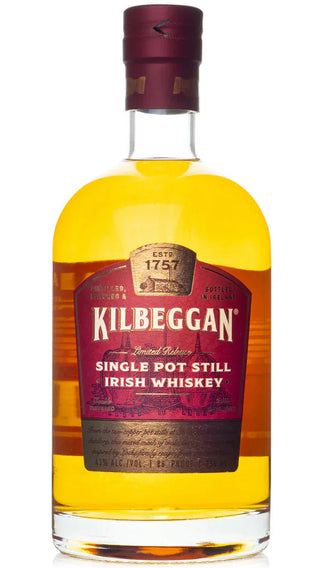Kilbeggan Single Pot Still Irish Whiskey