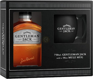 Jack Daniel’s Gentleman Jack Whiskey Gift Set 750ml
