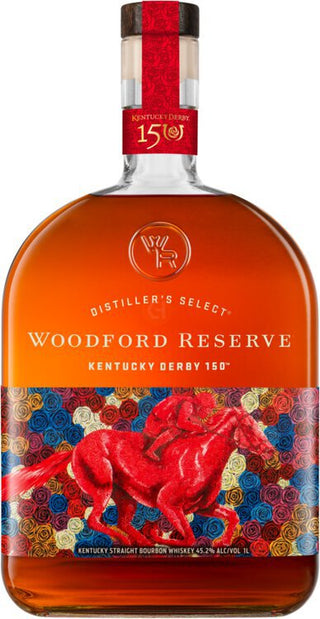 Woodford Reserve Kentucky Derby 150 "Adorned in Roses" Limited Edition. 1L
