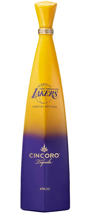 Cincoro x Los Angeles Lakers Special Edition Añejo Tequila
