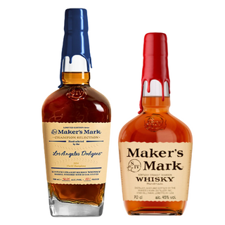Maker’s Mark Champion Selection Los Angeles Dodgers Limited Edition & Maker’s Mark Original – 2 Bottle Bundle (2 × 750 mL)