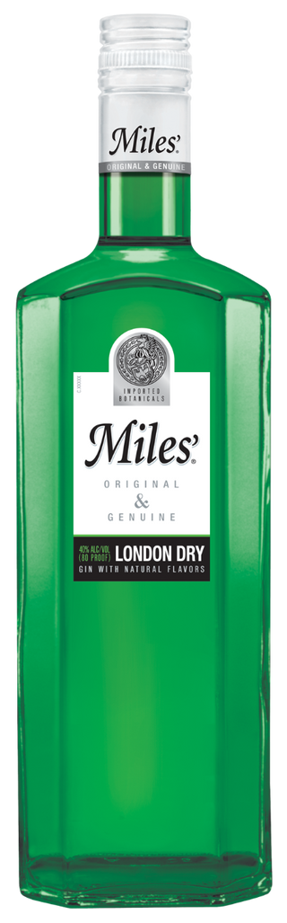 Ginebra seca londinense de Miles