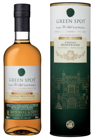 Mitchell & Son Green Spot Chateau Montelena Zinfandel Wine Cask Finish Single Pot Still Irish Whiskey