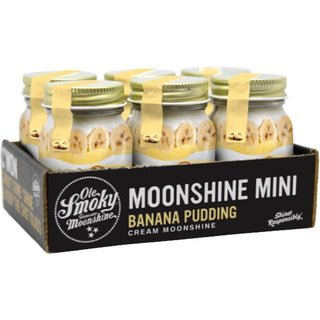 Ole Smoky Banana Pudding Cream Moonshine (50ml 6-Pack)