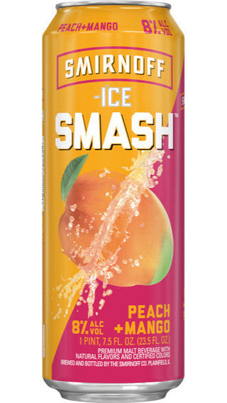 Smirnoff Ice Smash Peach & Mango Malt Beverage