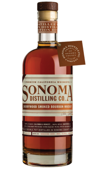 Sonoma County Distilling Co Cherrywood Smoked Bourbon Whiskey Sonoma County Usa