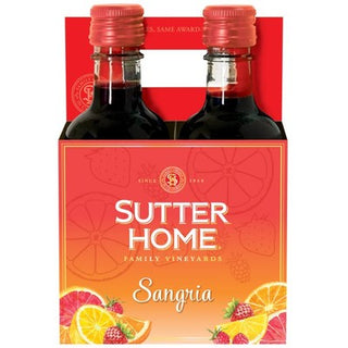 Sutter Home Sangria Red Wine (4-pack 187ml)