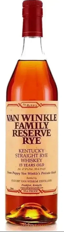 Pappy Van Winkle 13 Year Old Family Reserve Rye