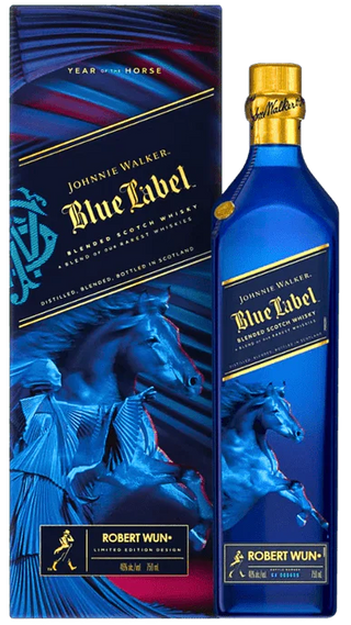Johnnie Walker Blue Label “Year of the Horse” Limited Edition 2026 Release – Blended Scotch Whisky (750 ml)